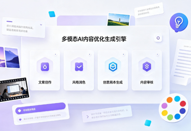 江海区AI智能内容优化创新 多模态生成技术丰富数字内容创作生态