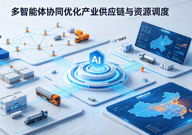 江海区AI 智能体 Geo 优化重塑产业链空间调度体系，打通仓储运输全链路