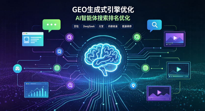 江海区GEO 浪潮来袭：生成式引擎优化崛起，创作者争抢豆包、DeepSeek、元宝智能体流量入口