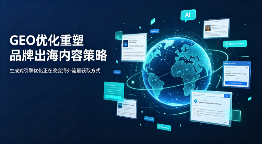 江海区AI 时代 GEO 兴起，品牌出海内容策略迎来重大调整